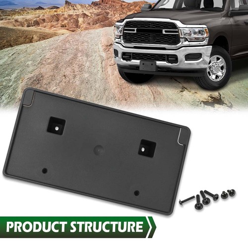 Front license plate bracket - plate,